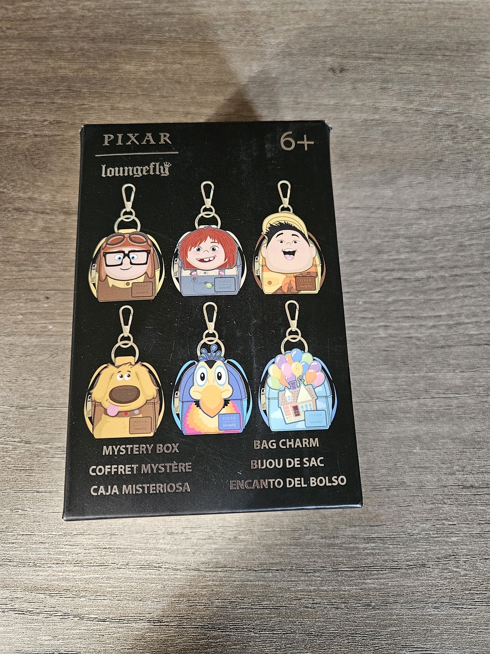 Loungefly Pixar Up Mystery Mini Backpack Keychain Charm blind box-NWT
